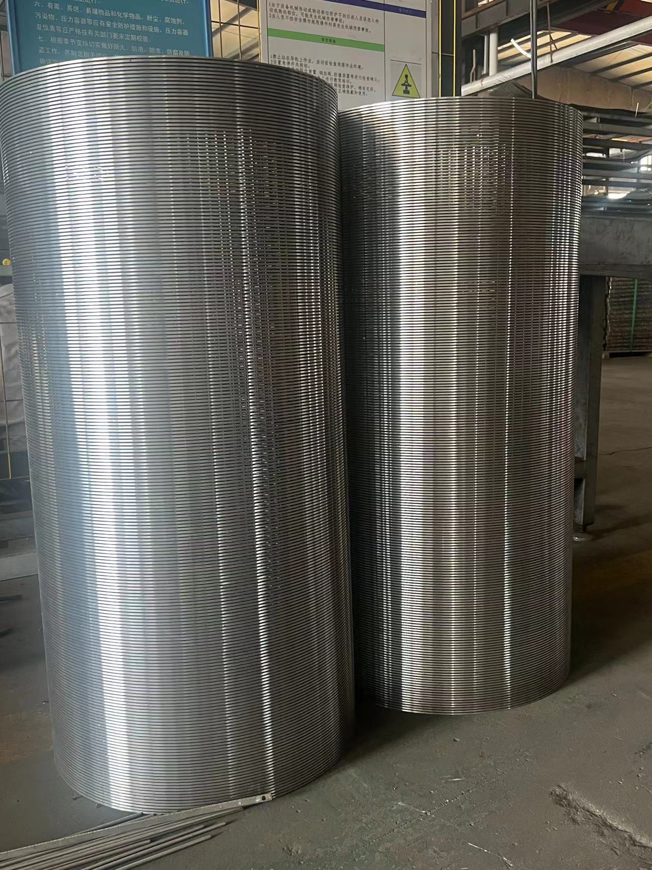 Wedge Wire Screen Cylinder for Liquid Solid Separation