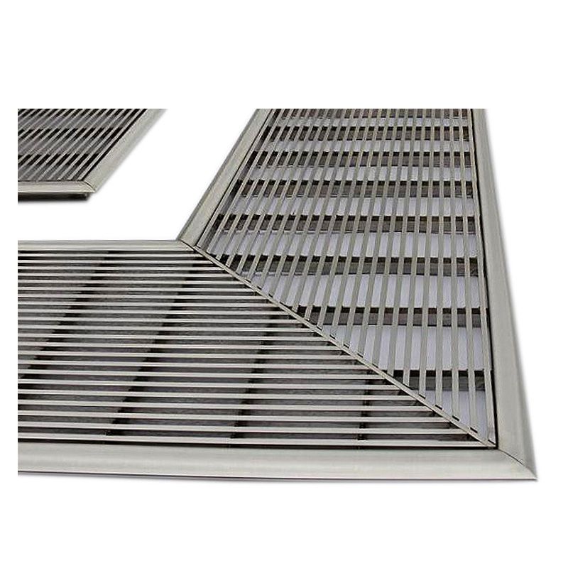  stainless steel linear wedge wire drain grate