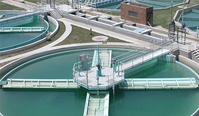 What filters are used for desalination plants?