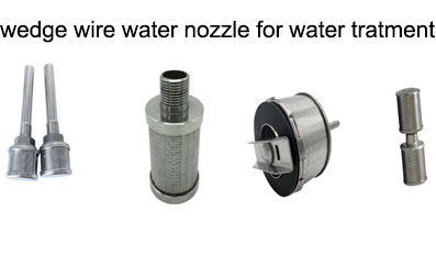 stainless steel wedge wire filter nozzles for water treatment