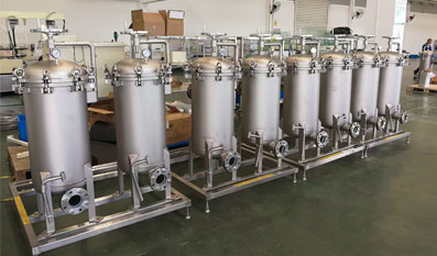 Stainless Steel Filter Vessels