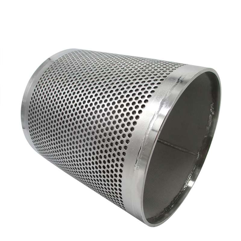 Expanded Metal Wire Mesh Tube Pipe Cylinder Filter