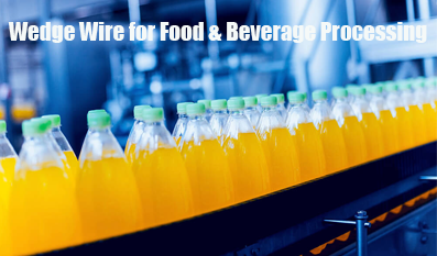 Wedge Wire Screens for Food & Beverage Processing