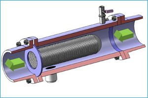 Resin Trap Strainer for Ion Exchanger